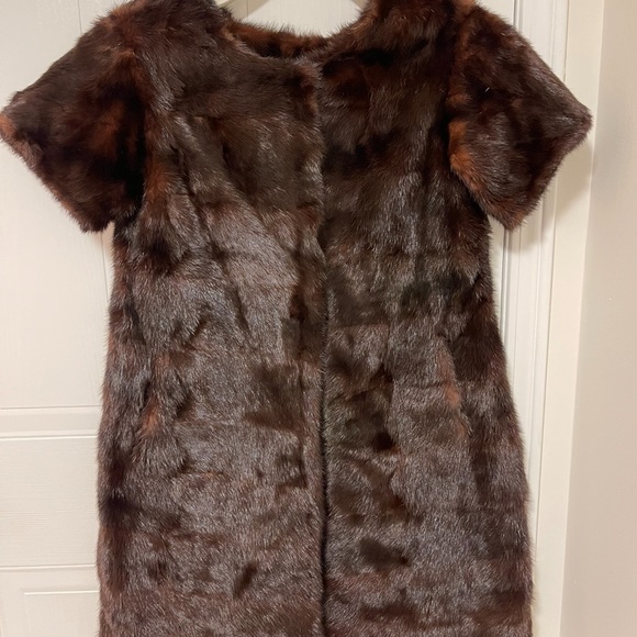 Custom made real mink vest - Picture 2 of 3